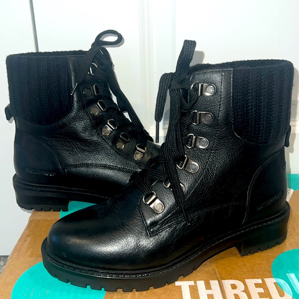 Cougar black winter waterproof boots NWOT